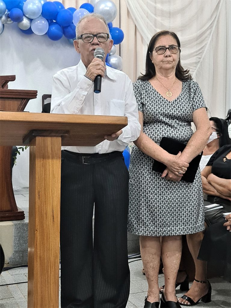Pastor Melqui e sua esposa Dona Olita